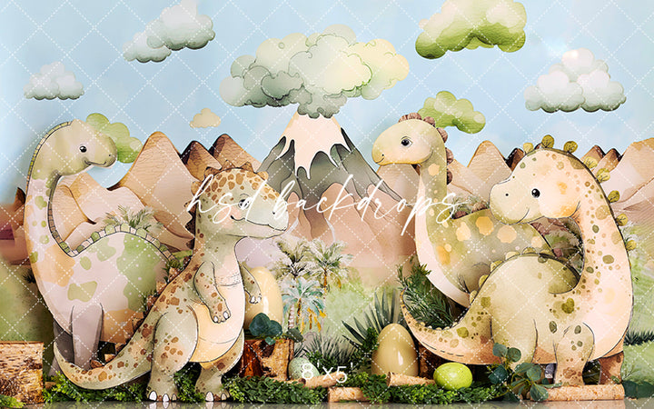 Dinosaur Party - HSD Photography Backdrops