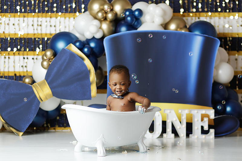 Mr Onderful Hat & Bow - HSD Photography Backdrops