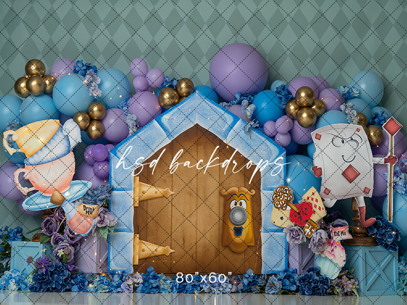 Tea Party in Wonderland - HSD Photography Backdrops