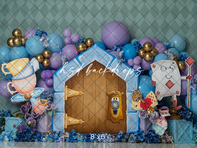 Tea Party in Wonderland - HSD Photography Backdrops
