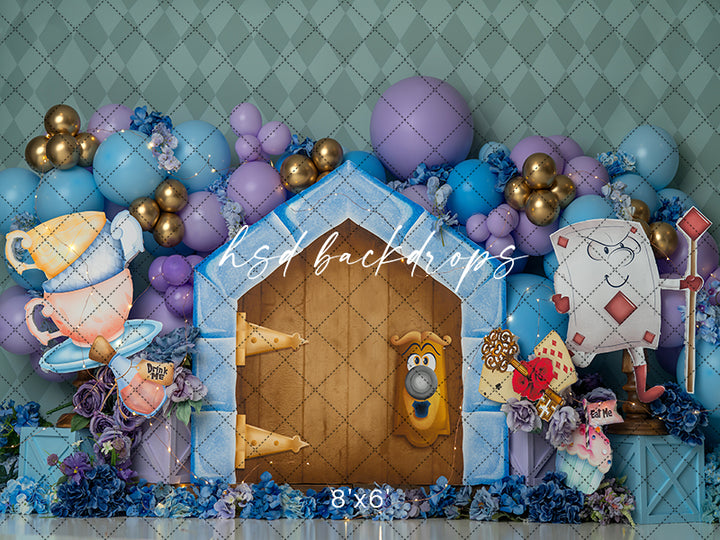 Tea Party in Wonderland - HSD Photography Backdrops