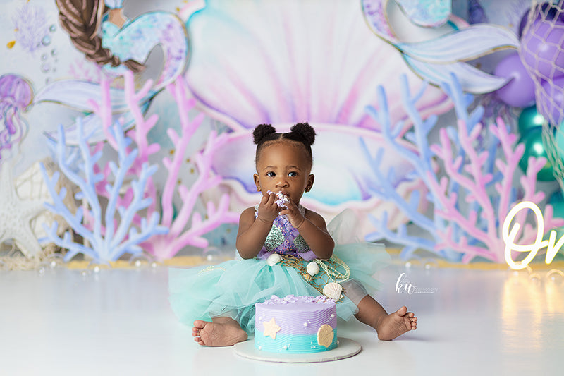 Happy Mermaids - HSD Photography Backdrops