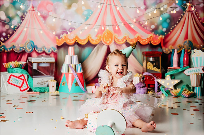 Fun at the Circus - HSD Photography Backdrops
