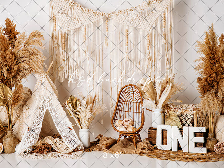 Boho ONE - HSD Photography Backdrops