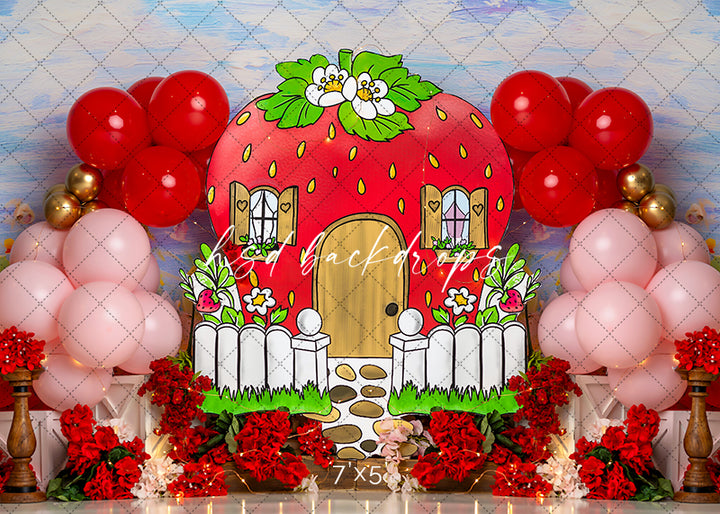 Berry First Birthday - HSD Photography Backdrops