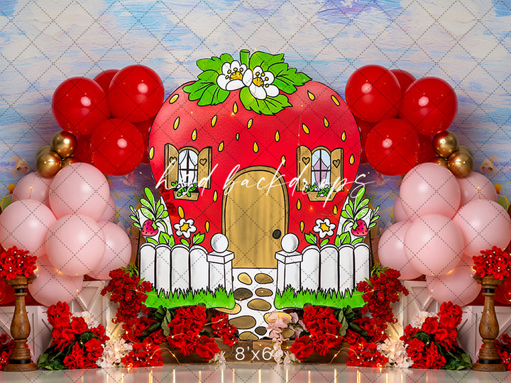 Berry First Birthday - HSD Photography Backdrops