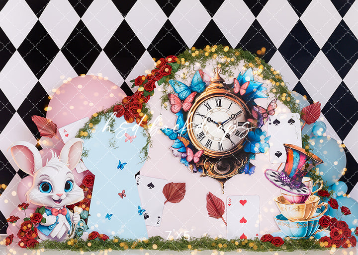 ONEderland Tea Party - HSD Photography Backdrops