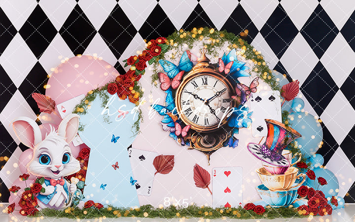 ONEderland Tea Party - HSD Photography Backdrops