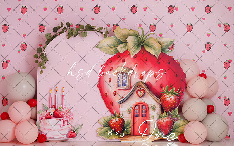 Berry Sweet Birthday (one) - HSD Photography Backdrops