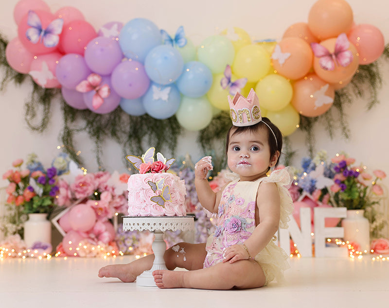 Butterflies & Balloons - HSD Photography Backdrops