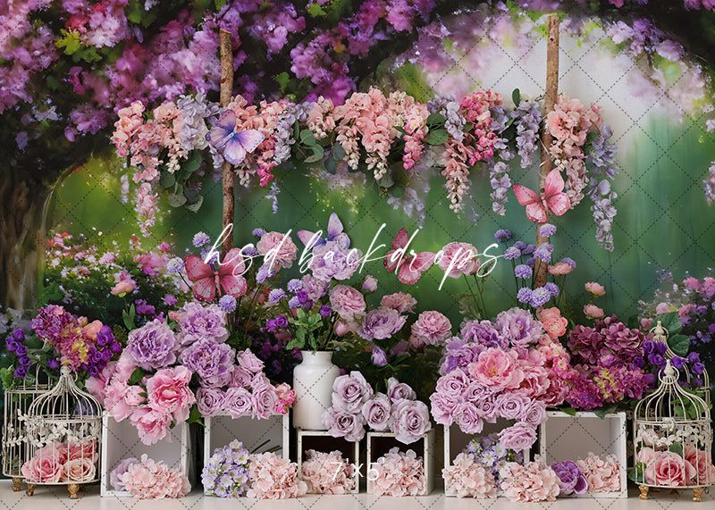 Wisteria Wishes - HSD Photography Backdrops