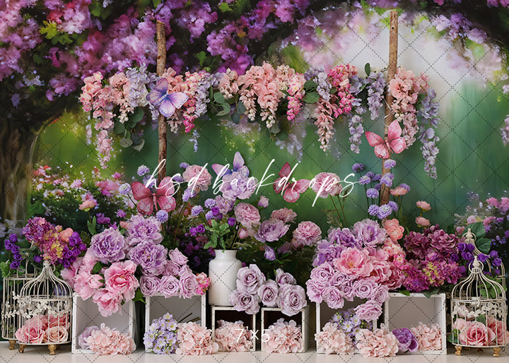 Wisteria Wishes - HSD Photography Backdrops