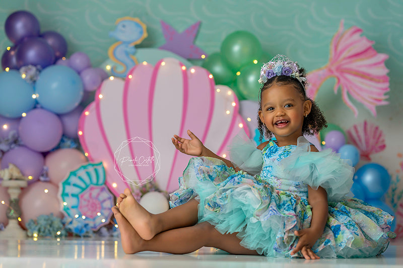 Mermaid Wishes - HSD Photography Backdrops