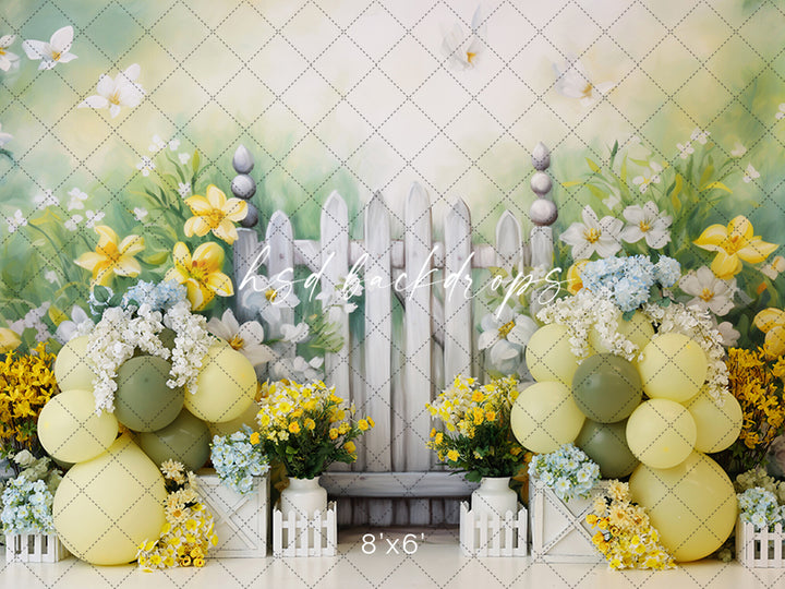 Bloom Brightly Garden - HSD Photography Backdrops