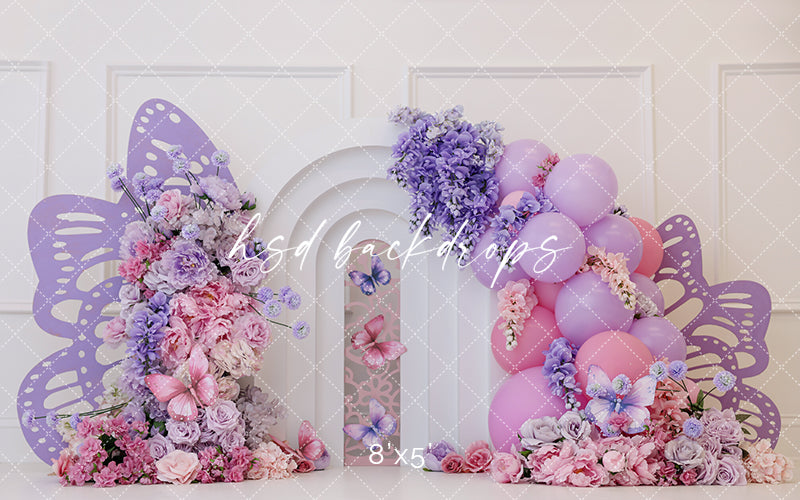 Butterfly Wings Arch - HSD Photography Backdrops