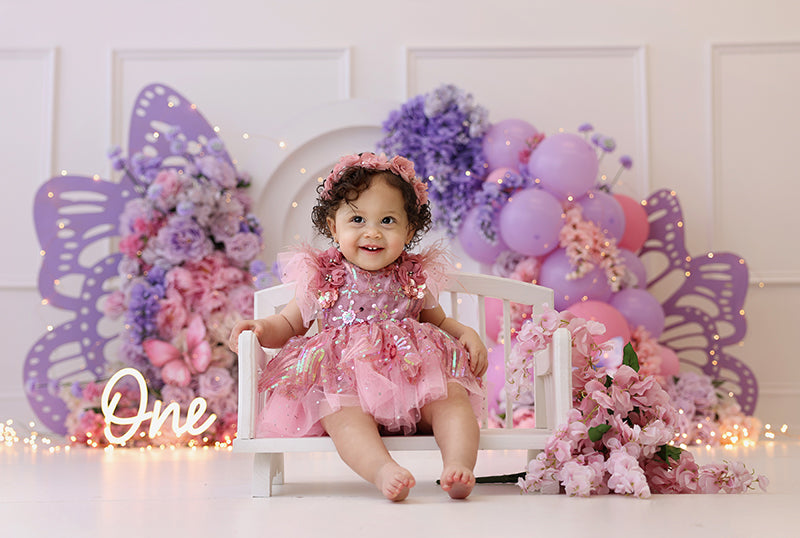 Butterfly Wings Arch - HSD Photography Backdrops