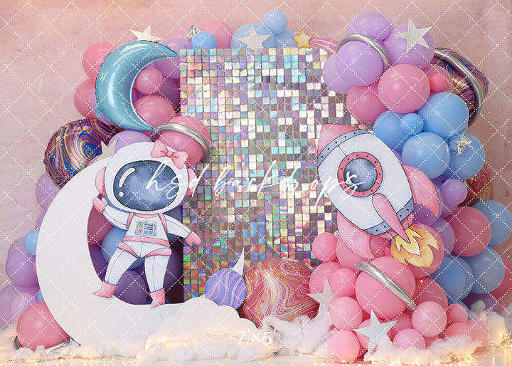 Astronaut Girl - HSD Photography Backdrops