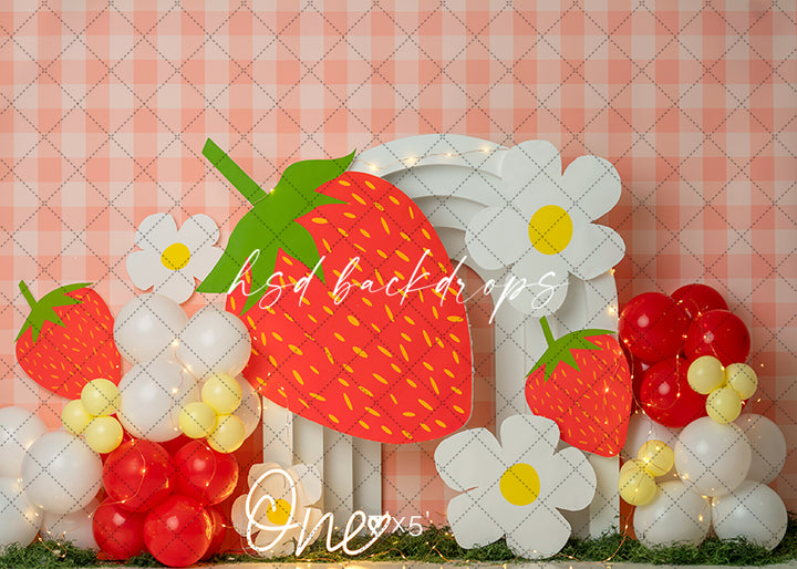 Berry Sweet One - HSD Photography Backdrops