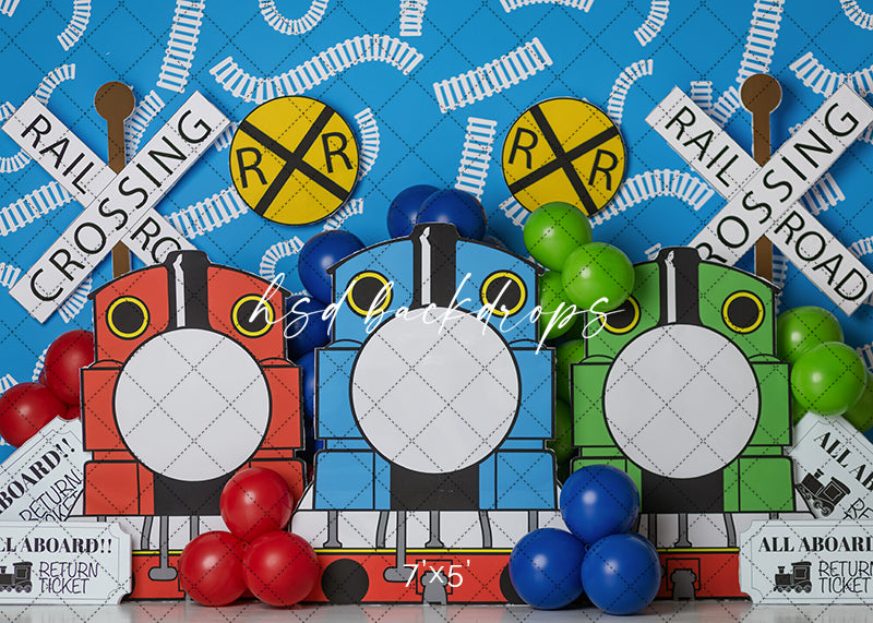 Tommy the Train - HSD Photography Backdrops