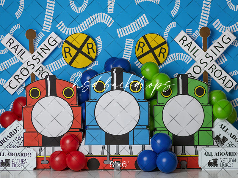 Tommy the Train - HSD Photography Backdrops
