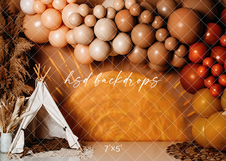 Boho Sunshine - HSD Photography Backdrops
