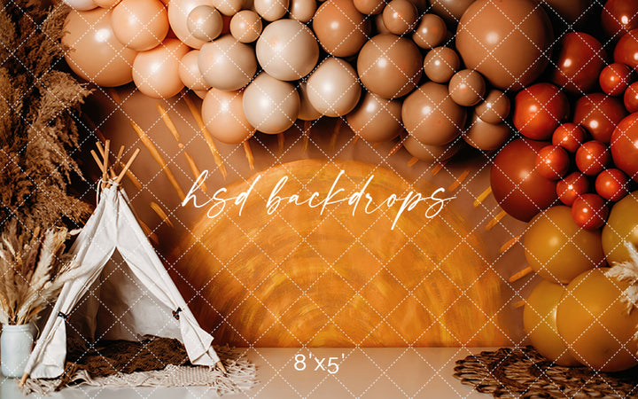 Boho Sunshine - HSD Photography Backdrops