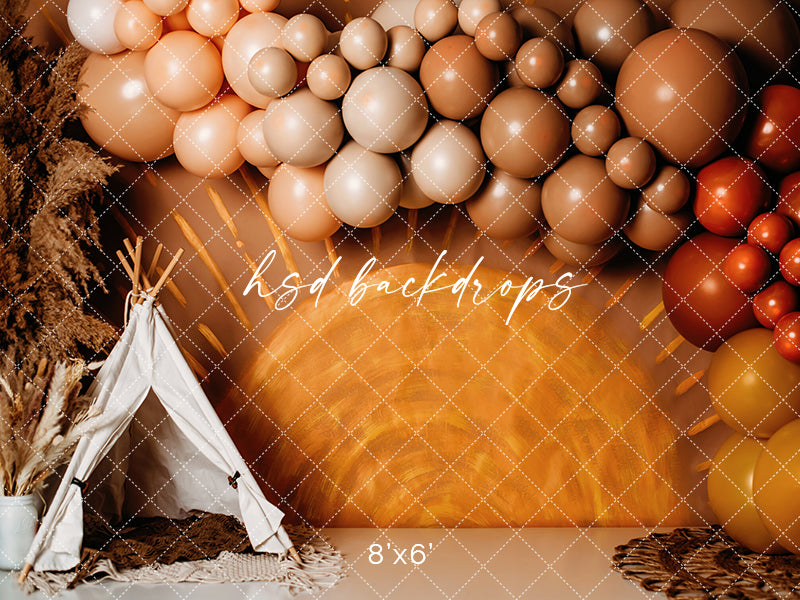 Boho Sunshine - HSD Photography Backdrops