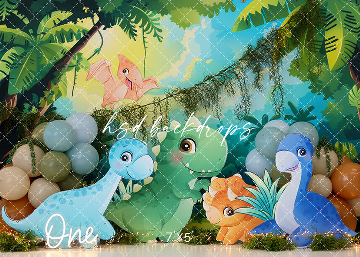Land of Dinosaurs - HSD Photography Backdrops