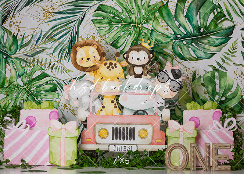 Safari Friends (ONE) - HSD Photography Backdrops