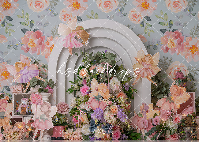 Fairy Garden Arch - HSD Photography Backdrops 