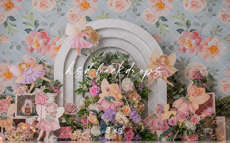 Fairy Garden Arch - HSD Photography Backdrops