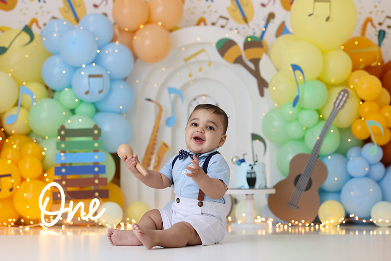 Musical Vibes - HSD Photography Backdrops
