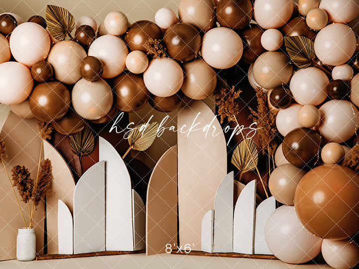 Boho Birthday Arches - HSD Photography Backdrops