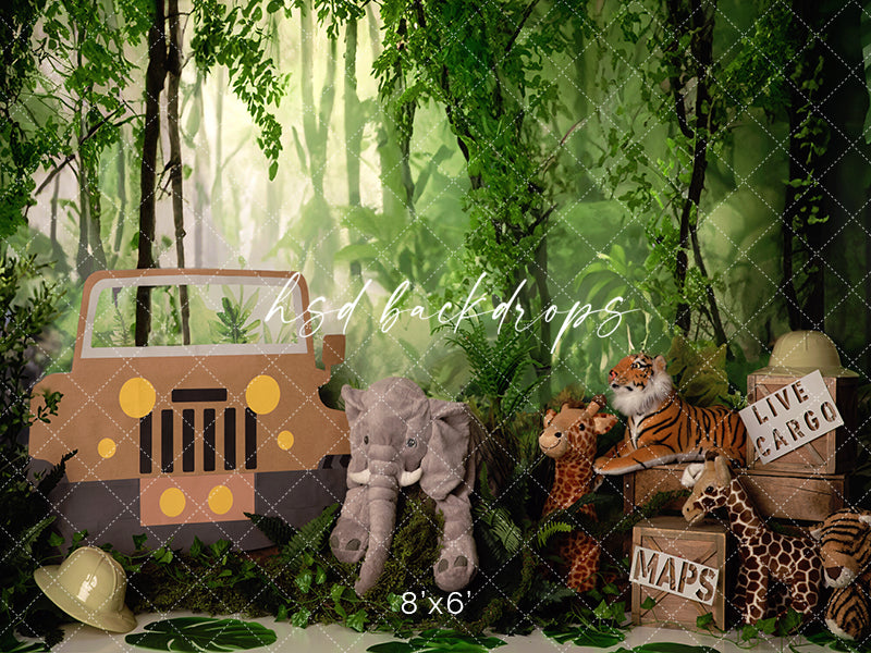 Summer Safari - HSD Photography Backdrops