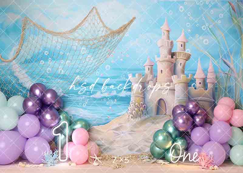 Mermaid Smash - HSD Photography Backdrops