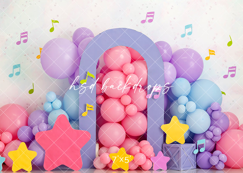 She's Got the Beat - HSD Photography Backdrops