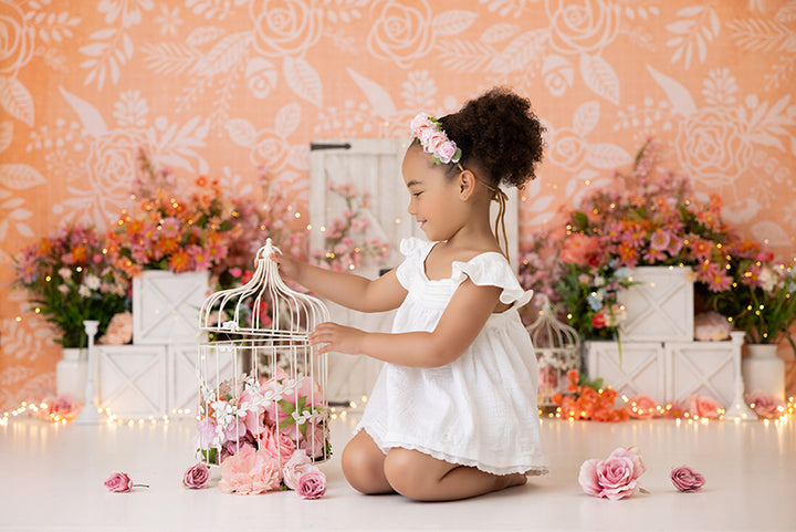 Pretty Peach Set - HSD Photography Backdrops