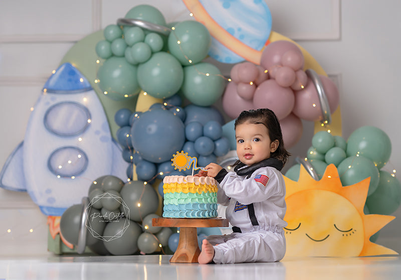 First Trip to Space - HSD Photography Backdrops