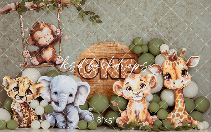 One Wild Safari - HSD Photography Backdrops
