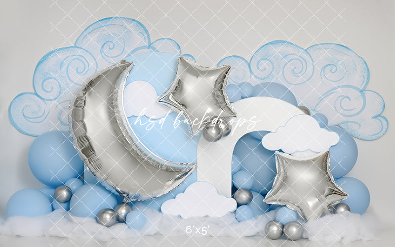 Moon and Stars - HSD Photography Backdrops