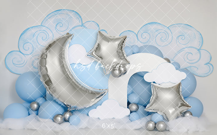 Moon and Stars - HSD Photography Backdrops