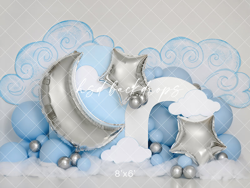 Moon and Stars - HSD Photography Backdrops