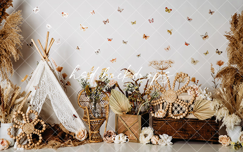 Subtle Butterflies - HSD Photography Backdrops
