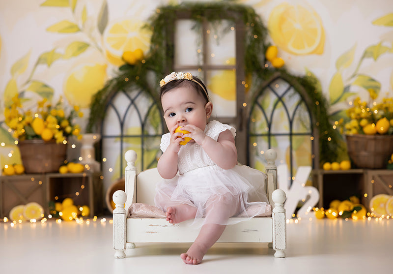 1/2 Dozen Lemons - HSD Photography Backdrops