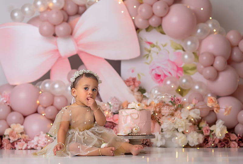 Pink + Pearls - HSD Photography Backdrops
