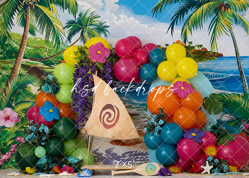 Island Girl - HSD Photography Backdrops
