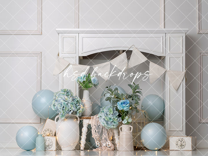 A Touch of Blue - HSD Photography Backdrops