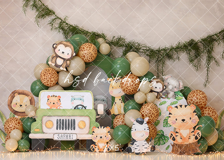 Safari Ride - HSD Photography Backdrops
