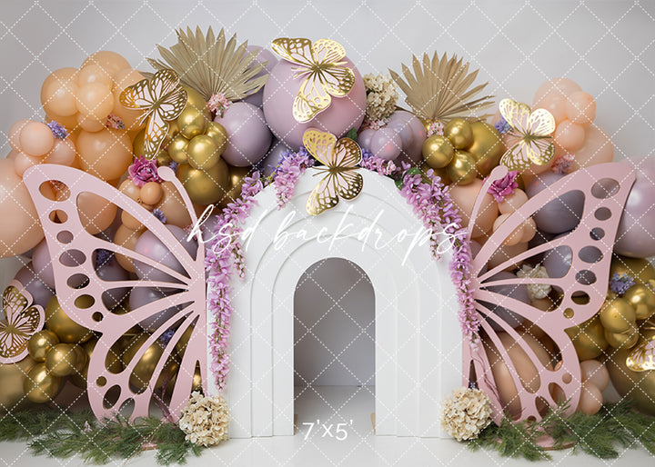Enchanted butterfly Arch - HSD Photography Backdrops