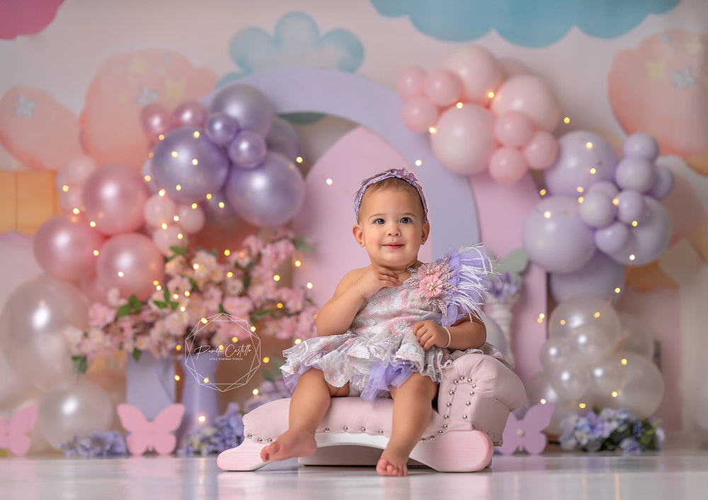 Pretty With Purple & Pink - HSD Photography Backdrops